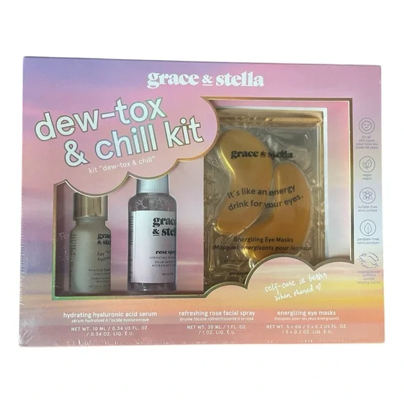 Grace & stella Dew-Tox & Chill kit - Picture 1 of 2